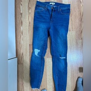 Madewell skinny jeans
